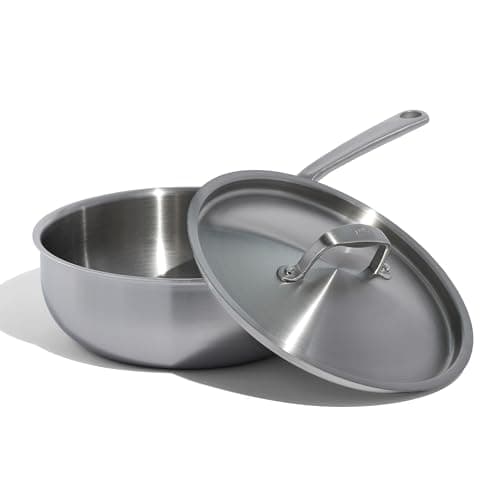 Made In Cookware 3 Quart Stainless Steel Saucier Pan